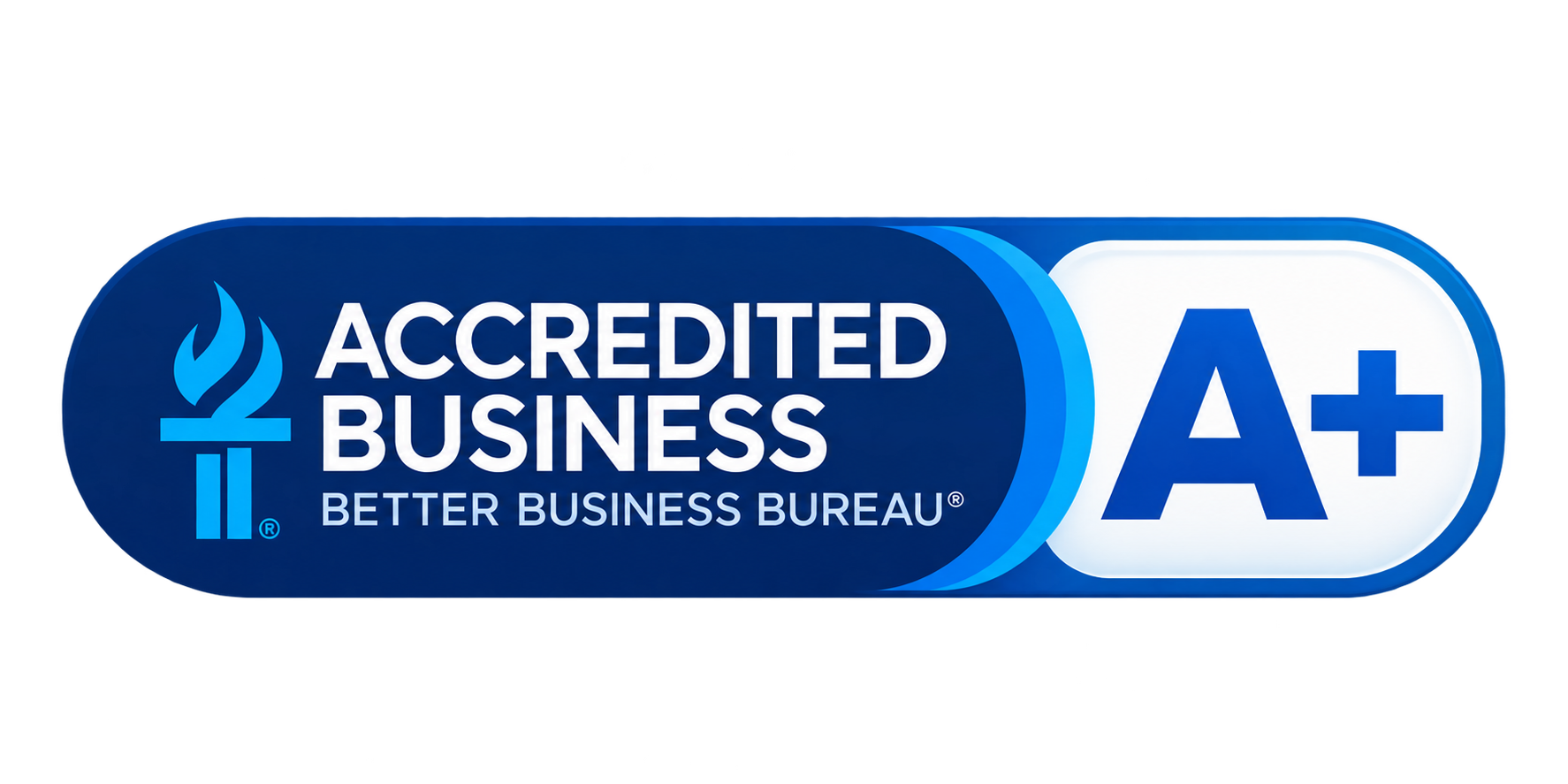 BBB Accredited Business A+ seal